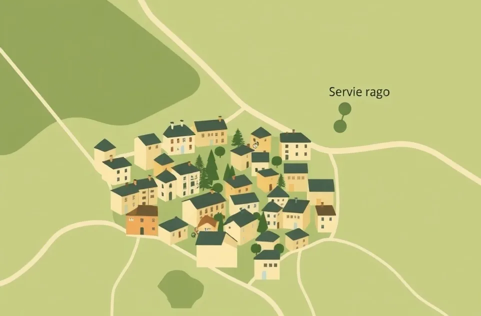 Carte du secteur d'intervention autour de Chamalières (63400)